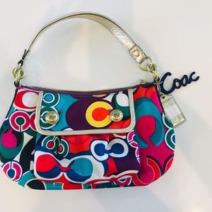 **COACH** Rainbow Shoulder Bag